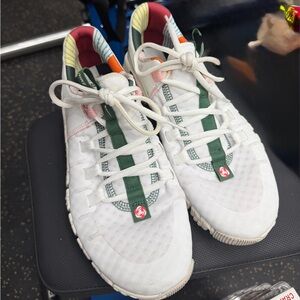 Nike metcon White and Green Women's Sneakers